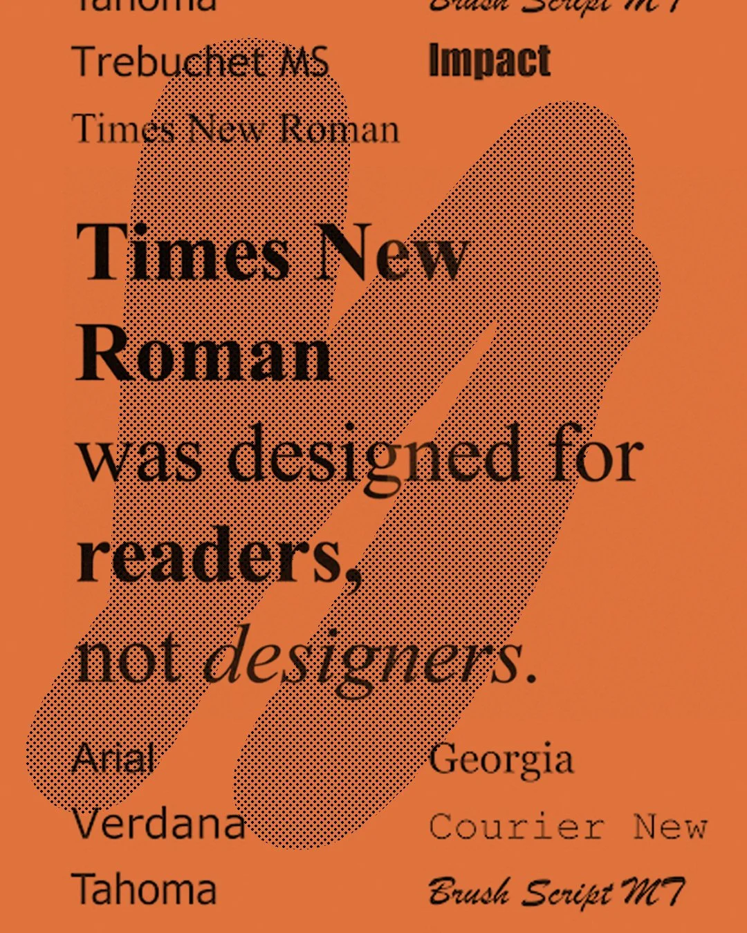 Who Chose These Fonts for Us?