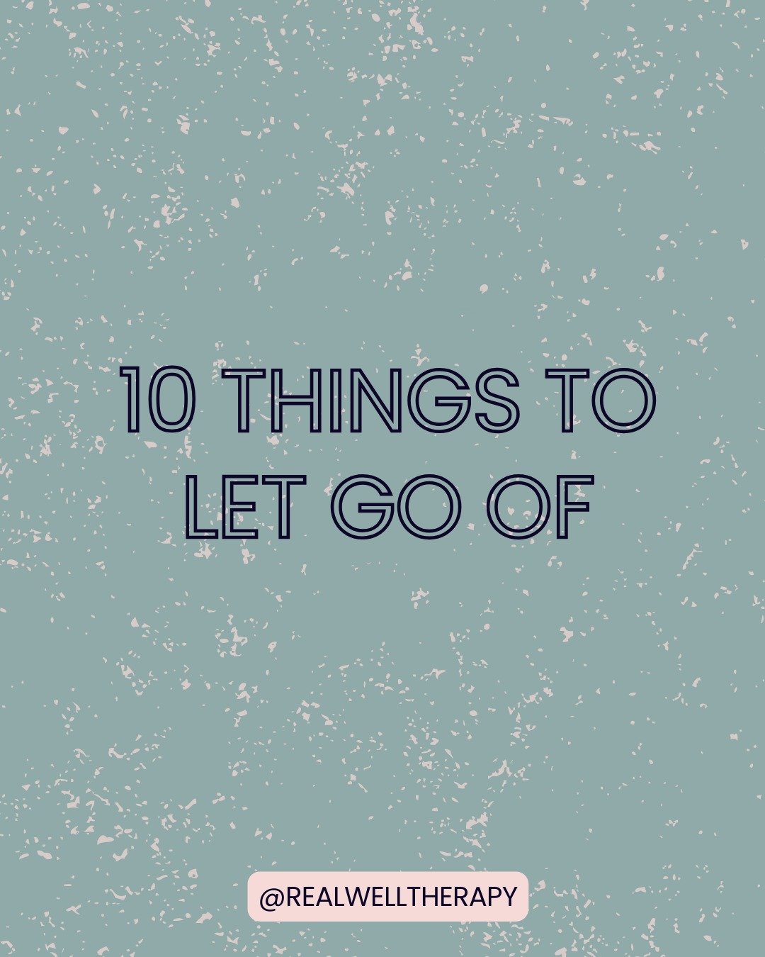 Letting go isn&rsquo;t about never feeling anxiety (or any other feeling) again...it&rsquo;s about learning to loosen its grip. To stick it in the back seat rather than the driver's seat all the time.

And letting go is usually waaay easier said than