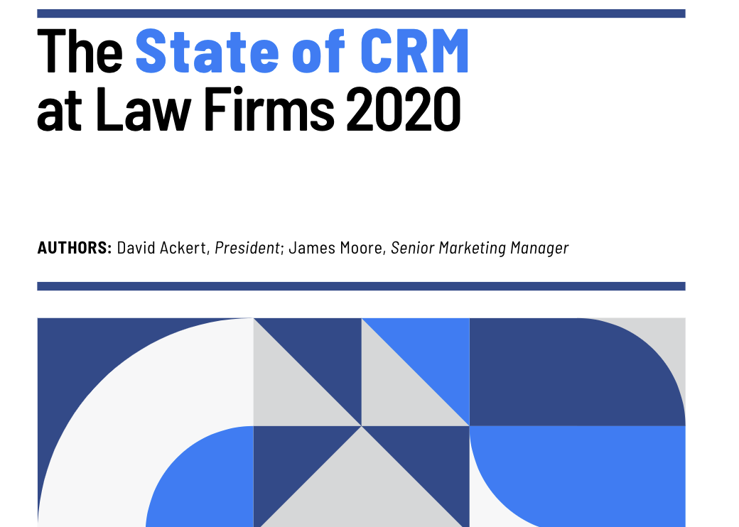 The State of CRM at Law Firms (2020)