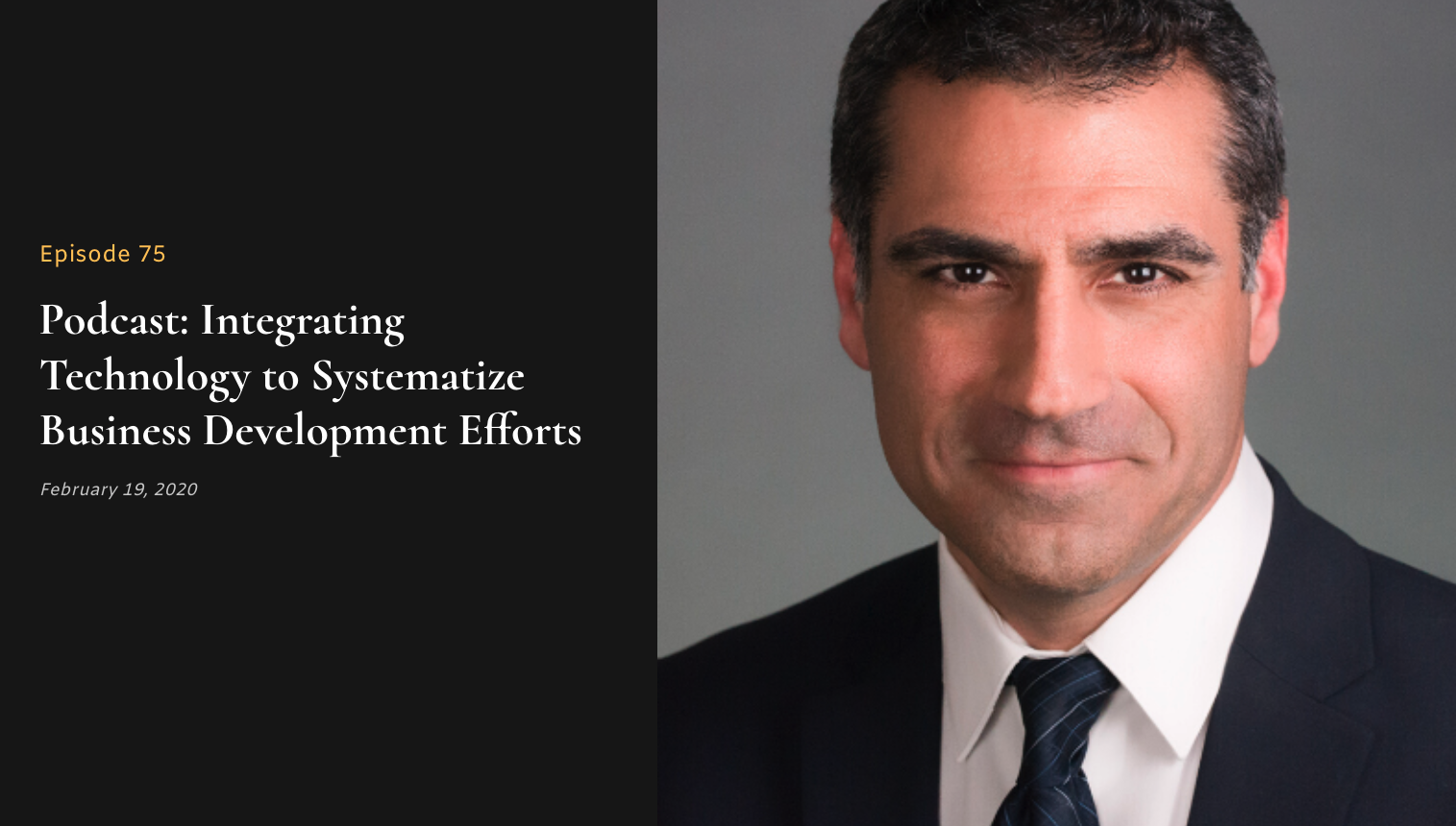 Integrating Technology to Systematize Business Development Efforts