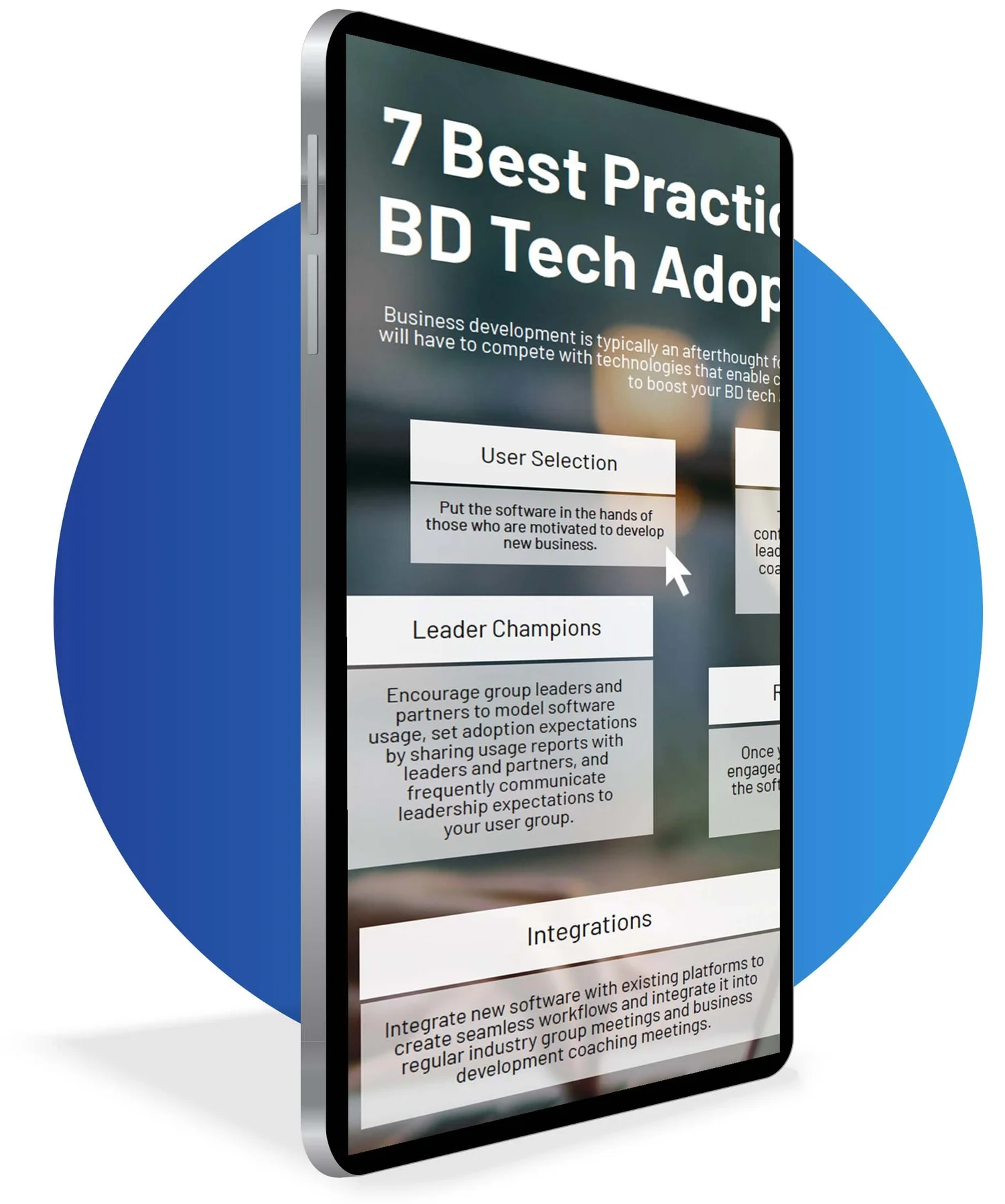 7 Best Practices to Boost BD Tech Adoption in 2022 — PipelinePlus | BD ...