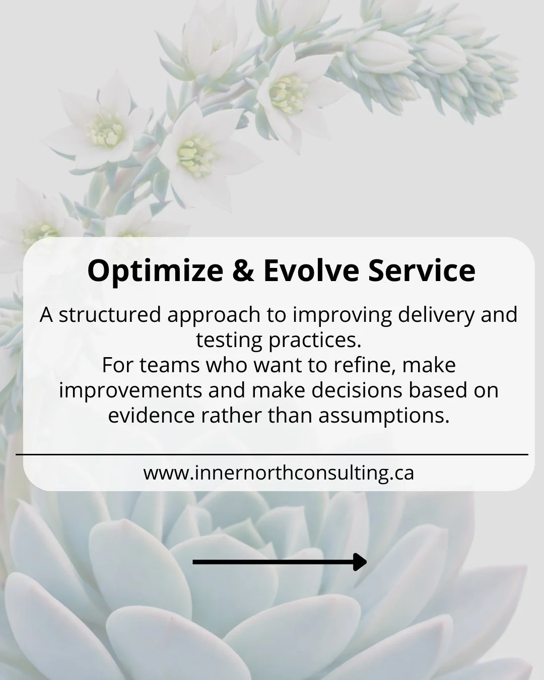 Our optimize and evolve service focuses on helping teams evaluate how they operate today, test improvements thoughtfully, and turn insights into practical change. 

@innernorth_consulting