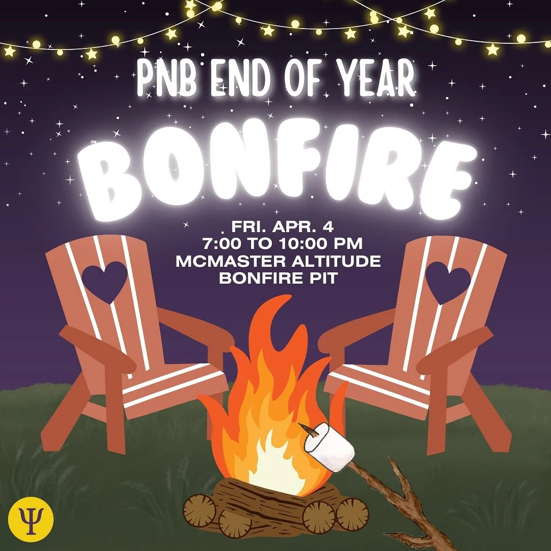 Hey PNBesties!💕 Looking to have some fun and hang with friends before exams? 

Come join us for our PNB End of Year Bonfire, with snacks and drinks for everyone! Whether you&rsquo;re experiencing &ldquo;senioritis&rdquo; or just want to celebrate an