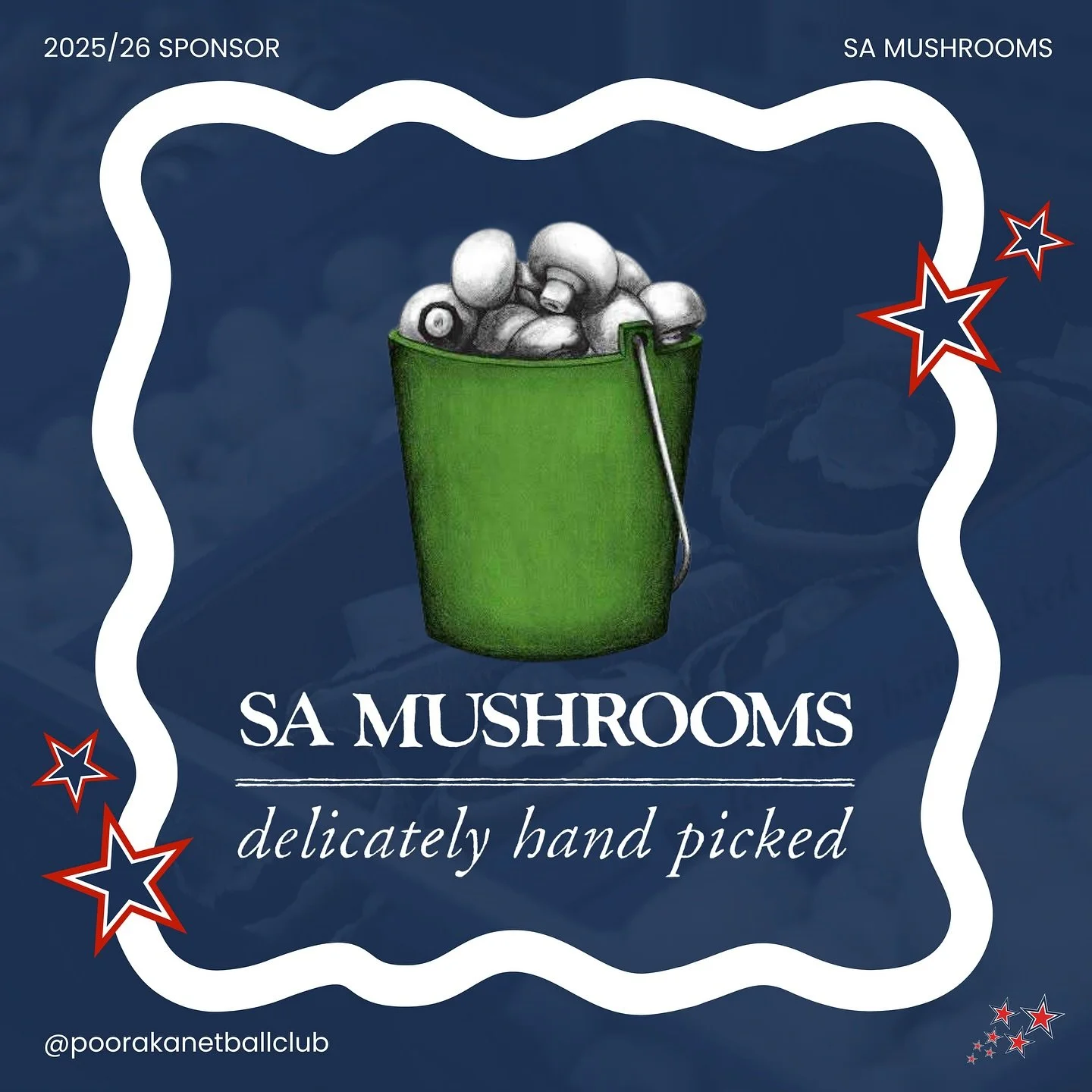 Pooraka Netball Club would like to announce &amp; welcome our newest sponsor to the Allstars family... Nick &amp; the team at @samushrooms!🌟

Nestled in the fertile Adelaide Plains, SA Mushrooms has been a dedicated family-owned and family-operated 