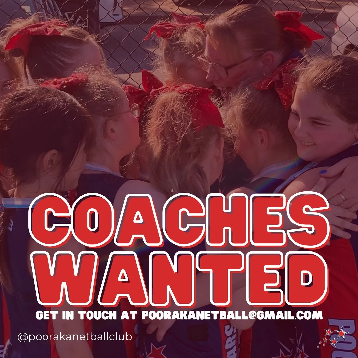 Are you passionate about netball and looking to inspire &amp; influence our next generation of Allstars? Pooraka Allstars Netball Club are currently looking for dedicated and enthusiastic coaches to guide our players, both on and off the court, durin