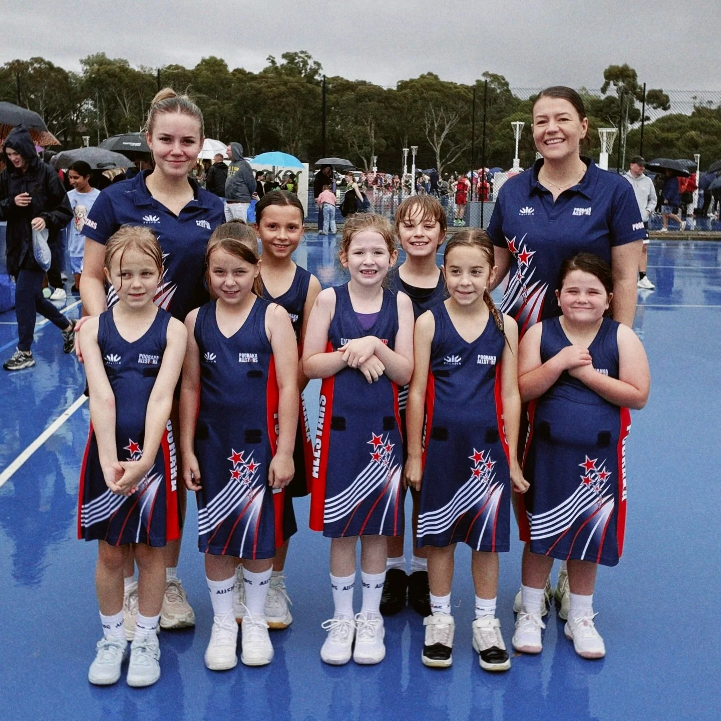 Our brand new Sub-Primary 3s took to court last Saturday (02/05) in their first ever official netball game!🤩🥹 They definitely had the most winter themed welcome to a winter season that you could&rsquo;ve asked for, with constant rain for the whole 