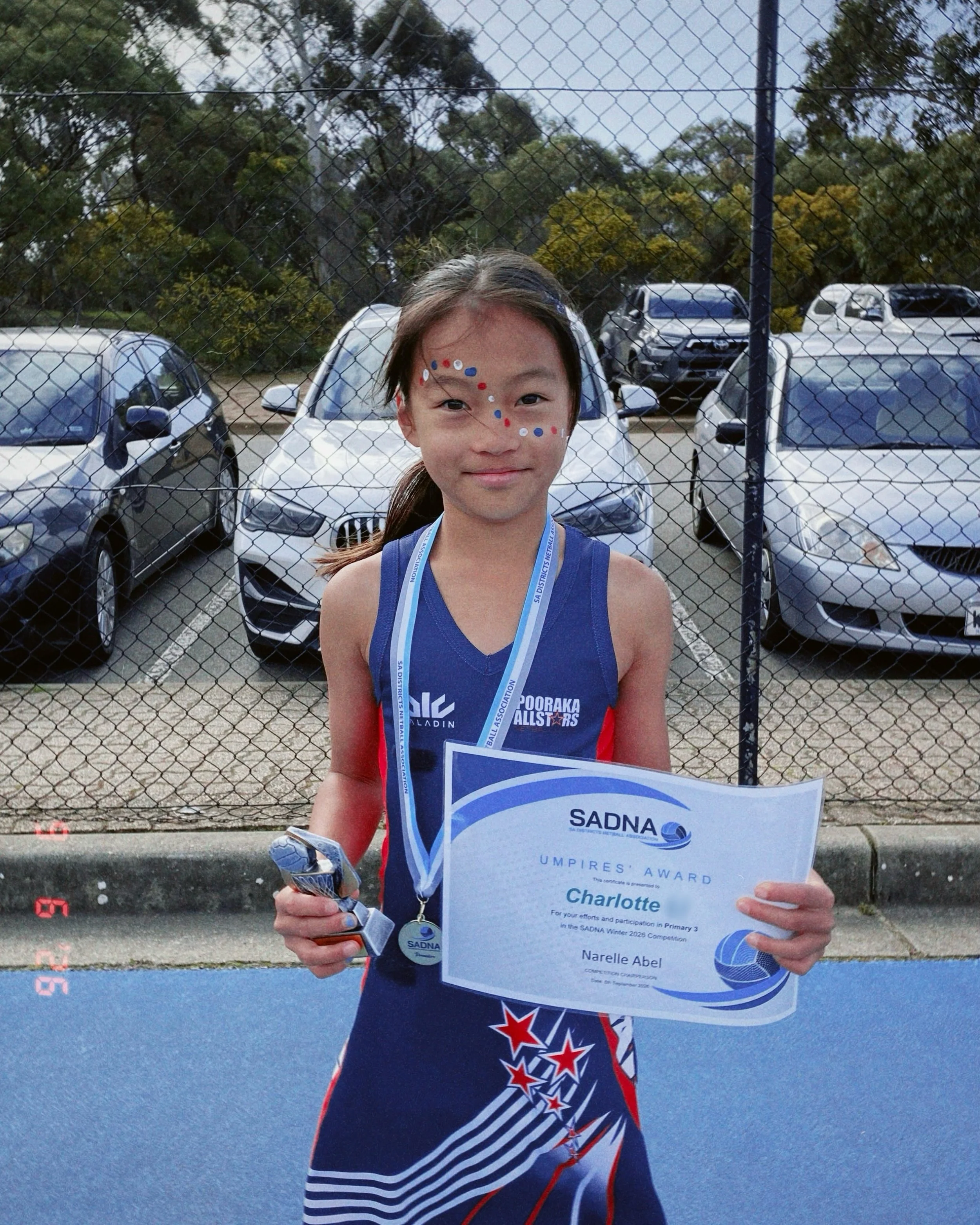 A huge congratulations to Charlotte L from our Primary 3 team who was awarded the Winter Season 2026 Umpire&rsquo;s Award for her grade at SADNA yesterday🤗

At junior levels, both officiating umpires will each vote for a player who they believe was 