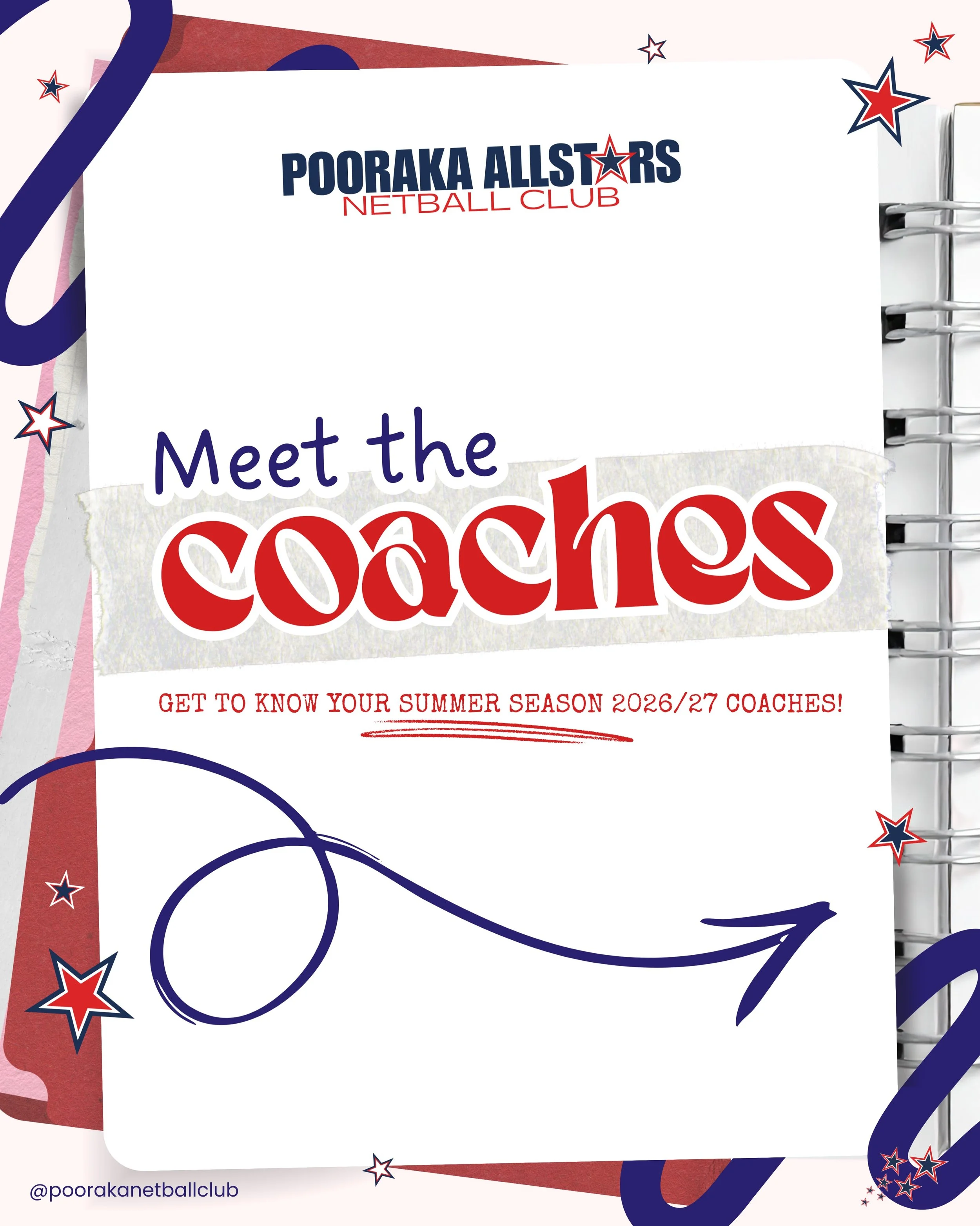 MEET THE COACHES🌟 Get to know the incredible, knowledgeable &amp; passionate people behind our teams, guiding our amazing Allstars over Summer Season 2026/27❤️💙