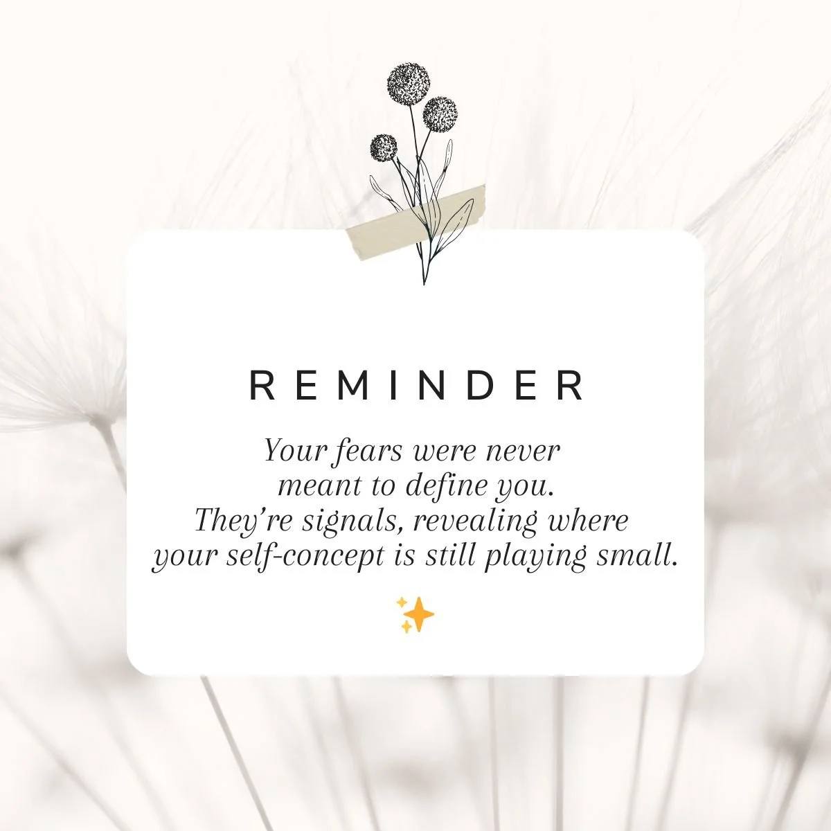 Fears Can Be Signals