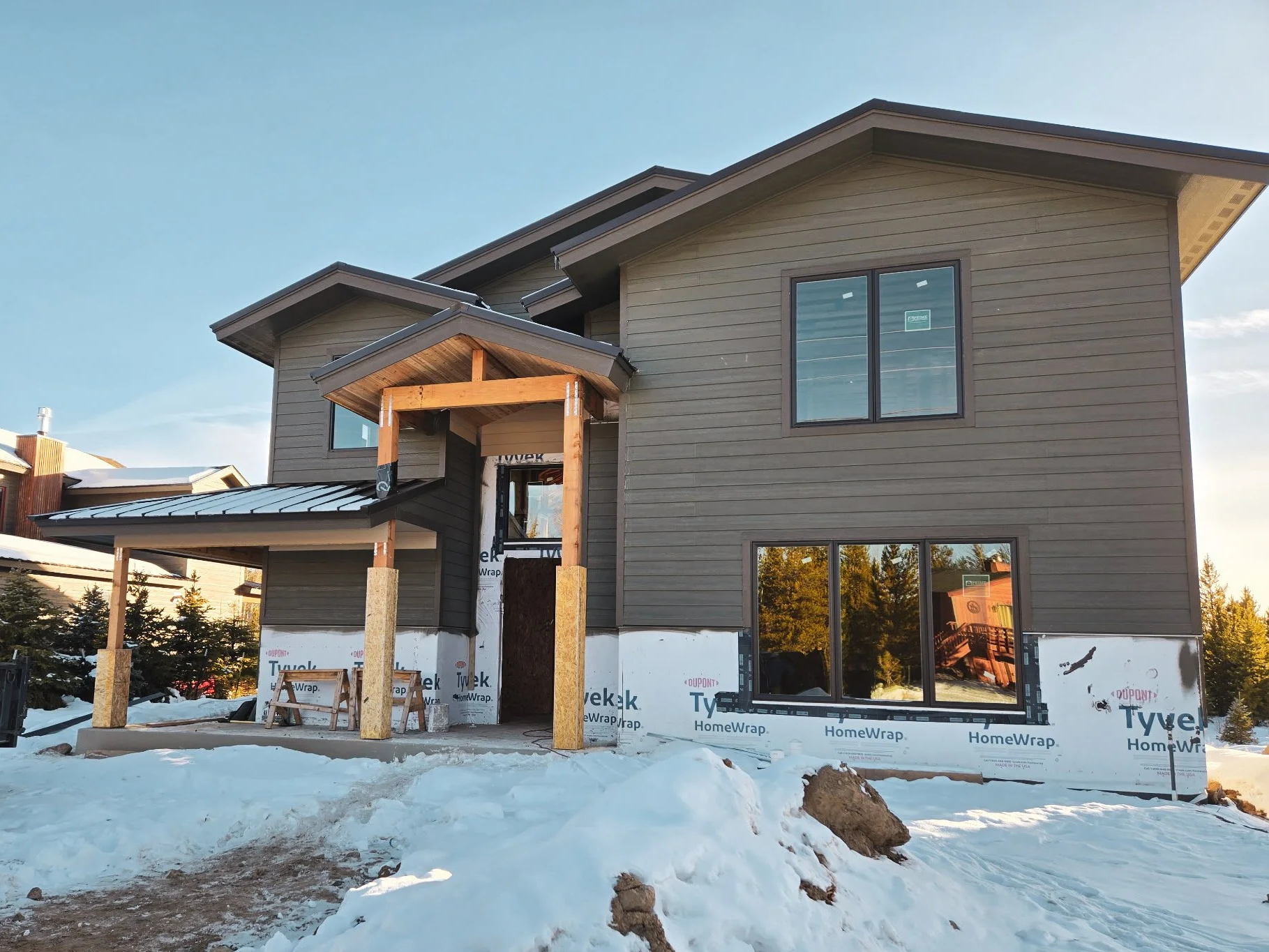 Custom home built by Stellaris Build Co.