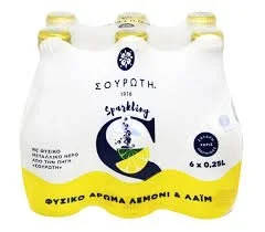 Souroti lemon&lime6x250ml;