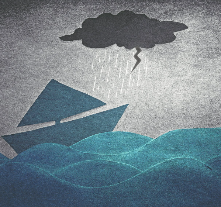 Når skuta blir vanskelig å styre