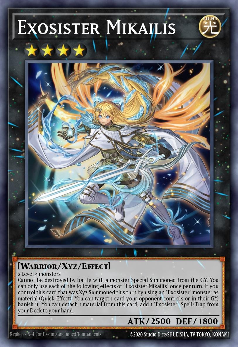Exosister Mikailis - RA05-EN050 - 1st Edition - Secret Rare