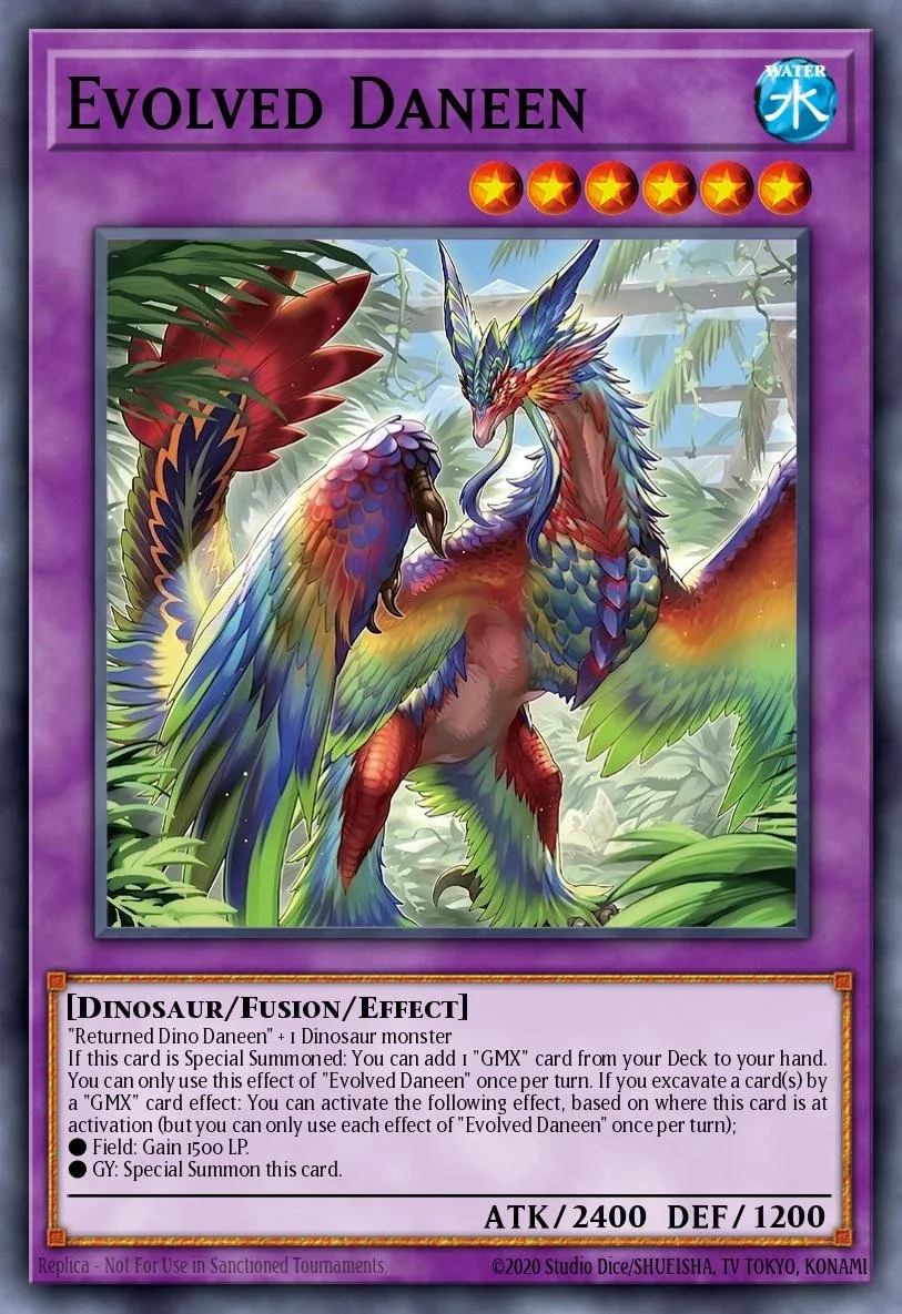 EVOLVED DANEEN - BLZD-EN092 - 1st Edition - SUPER RARE