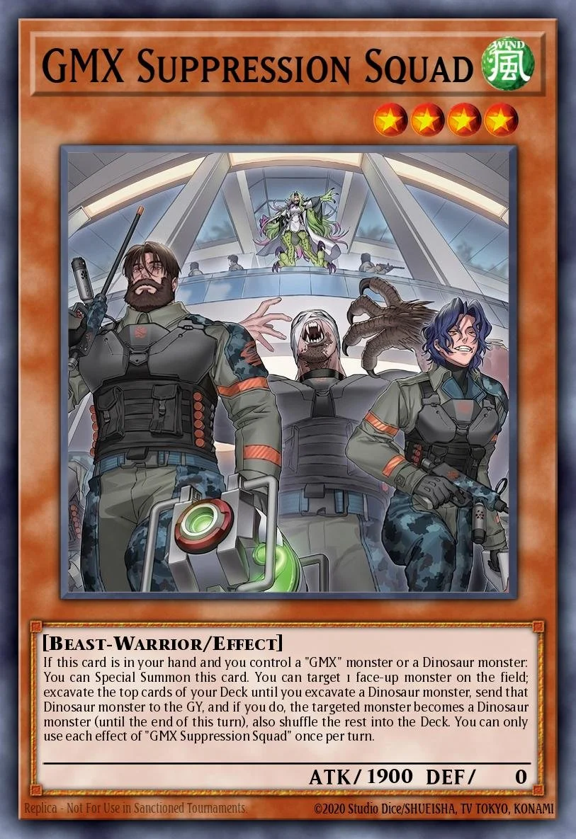 GMX SUPPRESSION SQUAD - BLZD-EN091 - 1st Edition - COMMON