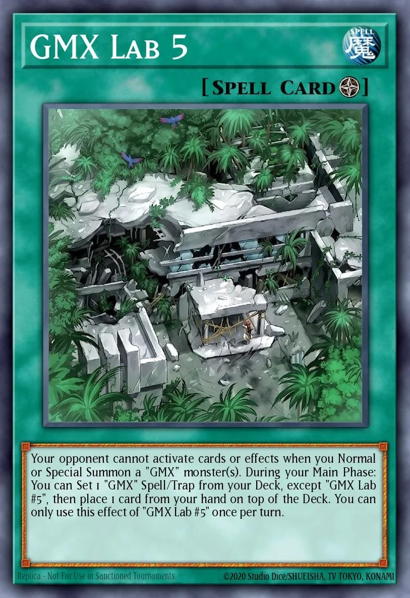 GMX LAB 5 - BLZD-EN095 - 1st Edition - SUPER RARE