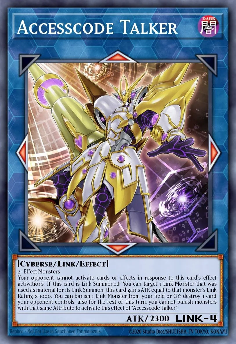 Accesscode Talker (Variant Art) - LAVD-ENO34 - 1st Edition - ULTRA RARE