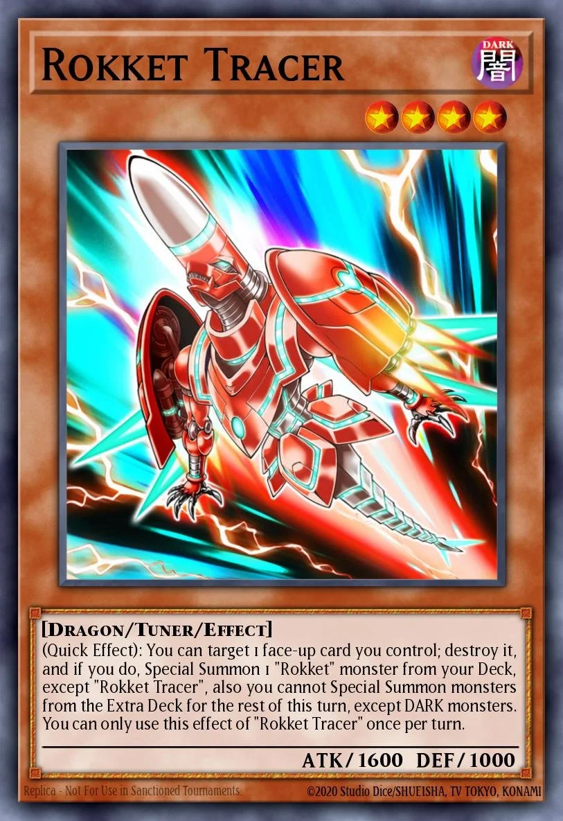 Rokket Tracer - RA05-EN015 - 1st Edition - Secret Rare