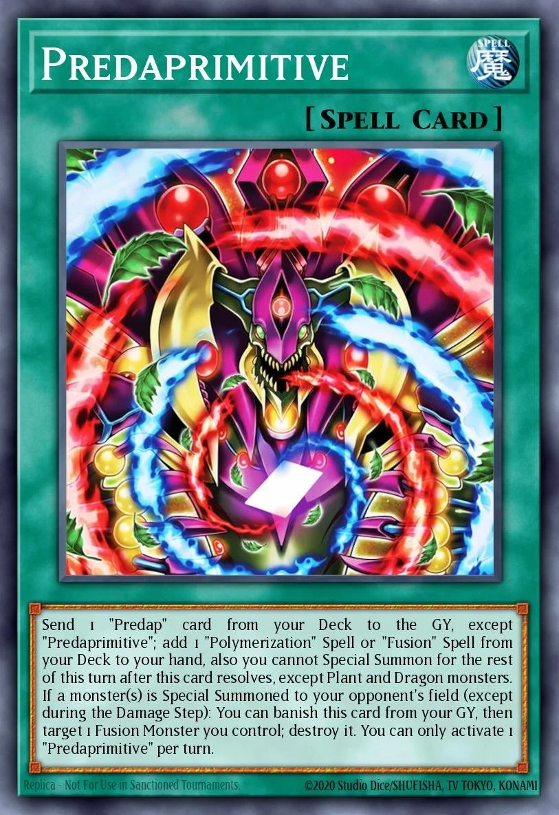 PREDAPRIMITIVE - BLZD-EN055 - 1st Edition - SUPER RARE