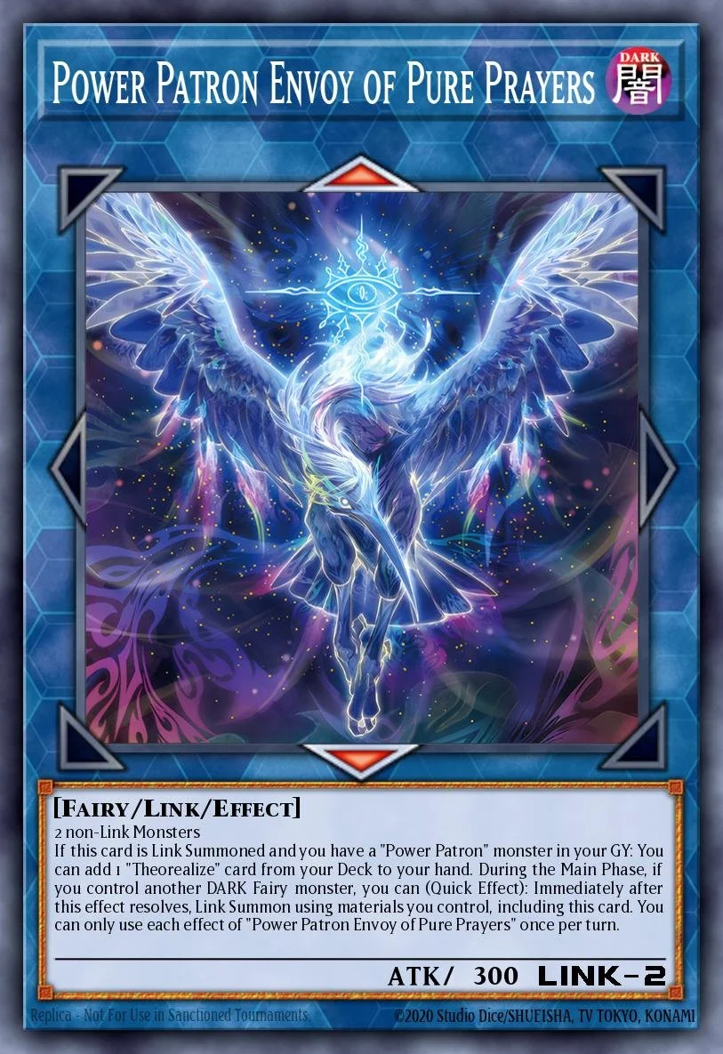 POWER PATRON ENVOY OF PURE PRAYERS - CORI-EN039 - 1st Edition - SUPER RARE