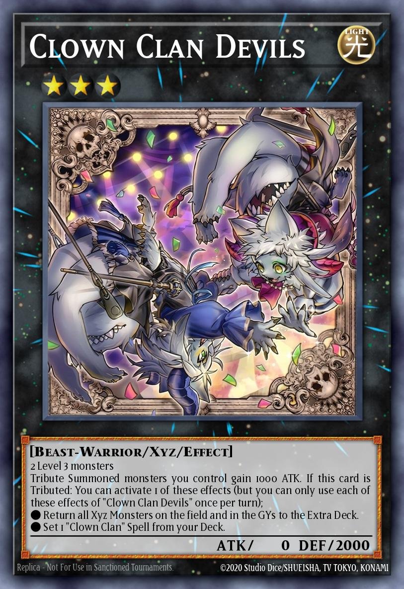 CLOWN CLAN DEVILS - BLZD-EN046 - 1st Edition - COMMON