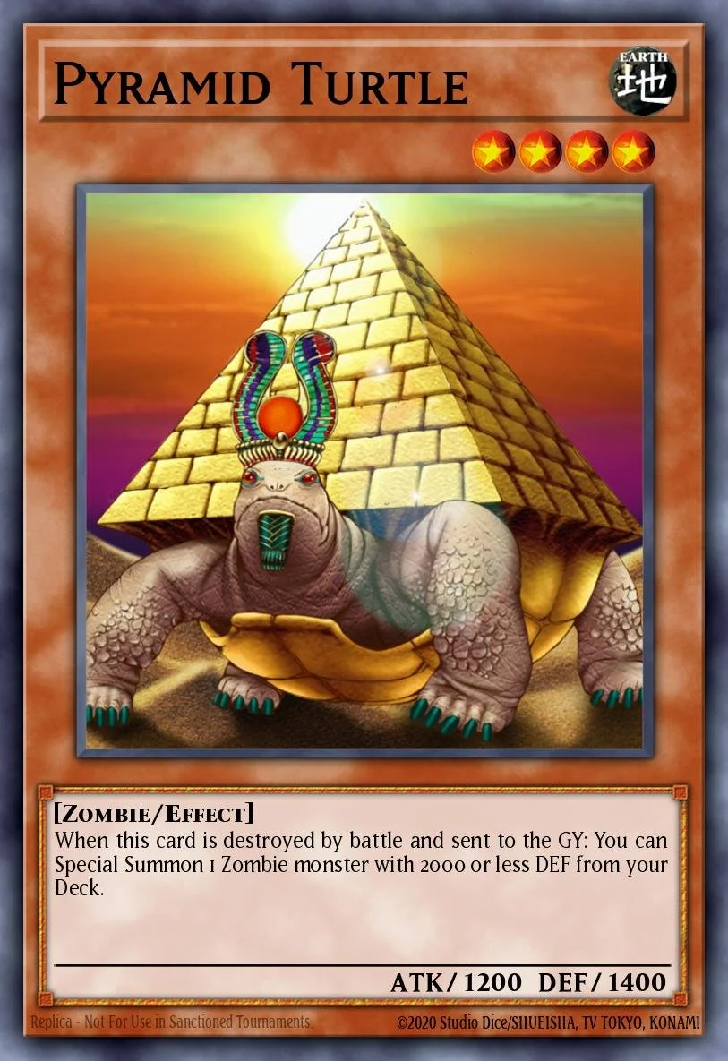 PYRAMID TURTLE - BLGG-EN053 - 1st Edition - ULTRA RARE