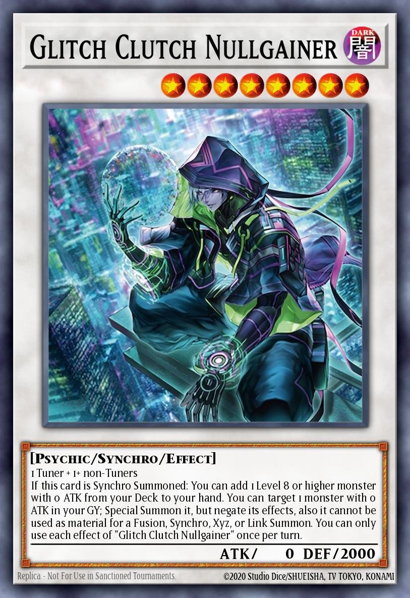 GLITCH CLUTCH NULLGAINER - CORI-EN036 - 1st Edition - COMMON