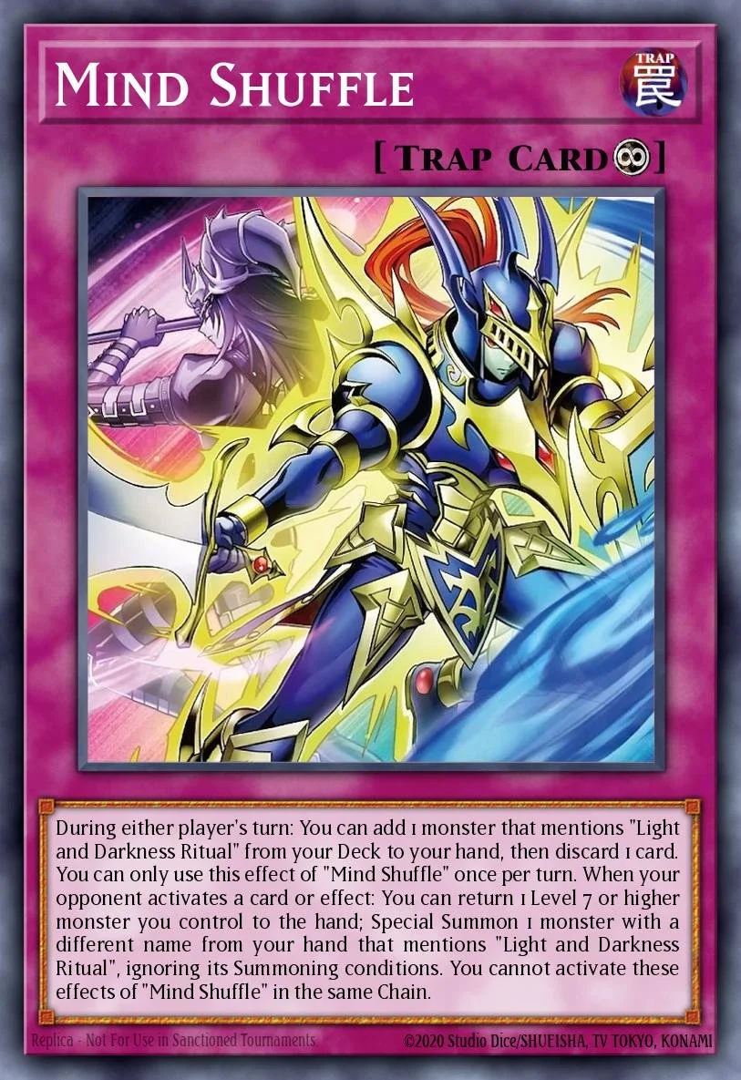 MIND SHUFFLE - CORI-EN065 - 1st Edition - SUPER RARE