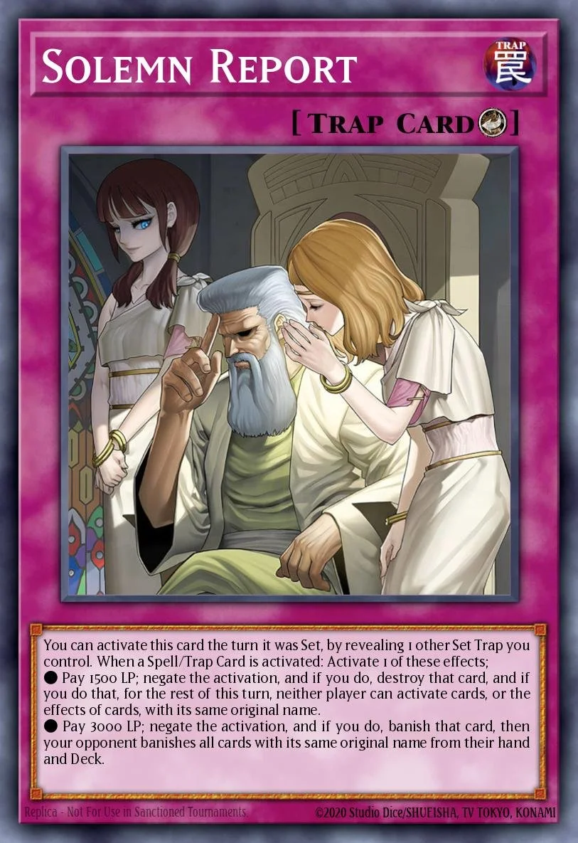SOLEMN REPORT - BLZD-EN079 - 1st Edition - SECRET RARE