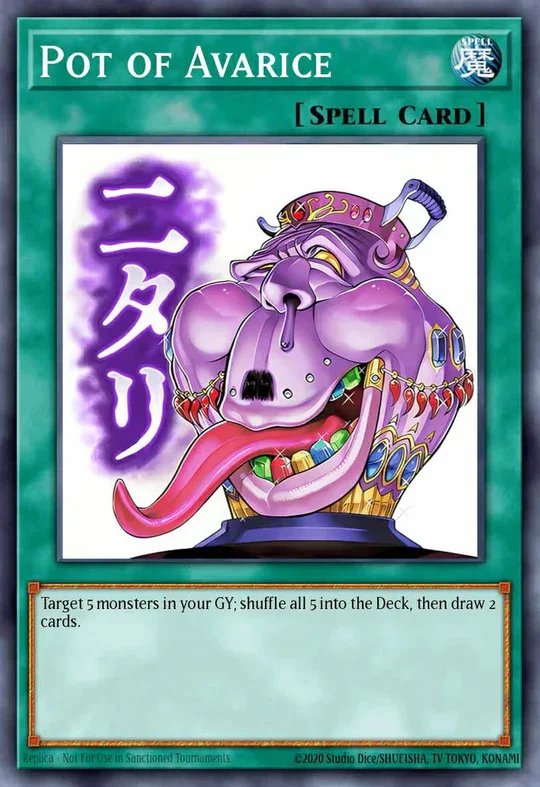 Pot of Avarice (Variant Art) - RA05-EN114 - 1st Edition - Starlight Rare