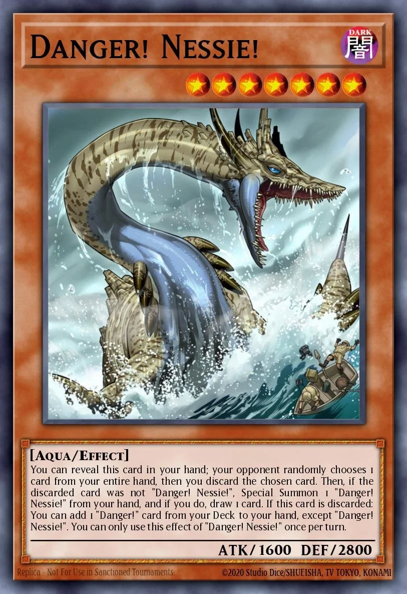 Danger! Nessie! - RA05-EN012 - 1st Edition - Starlight Rare