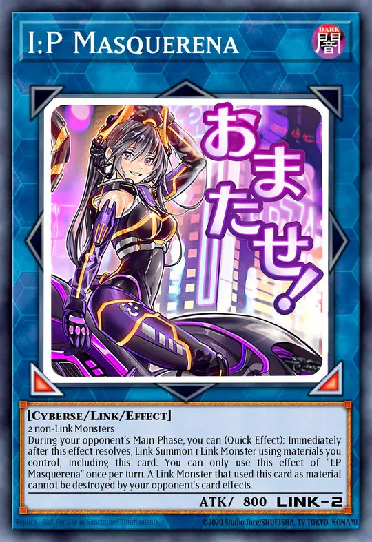 I:P Masquerena (Variant Art) - RA05-EN105 - 1st Edition - Starlight Rare