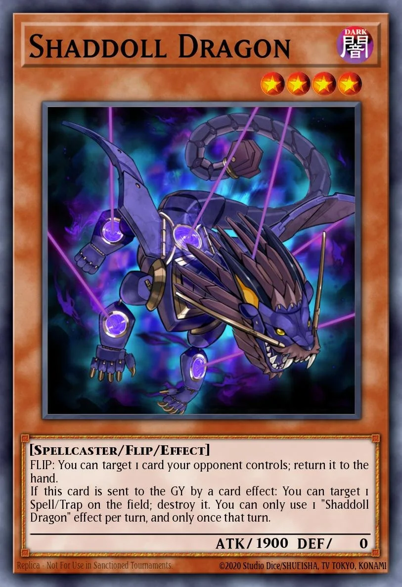 SHADDOLL DRAGON - BLGG-EN061 - 1st Edition - ULTRA RARE