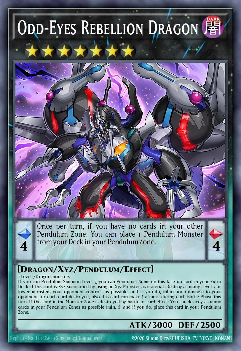 Odd-Eyes Rebellion Dragon - LAVD-ENO27 - 1st Edition - COMMON