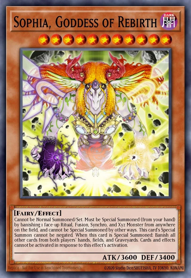 SOPHIA, GODDESS OF REBIRTH - BLGG-EN056 - 1st Edition - ULTRA RARE