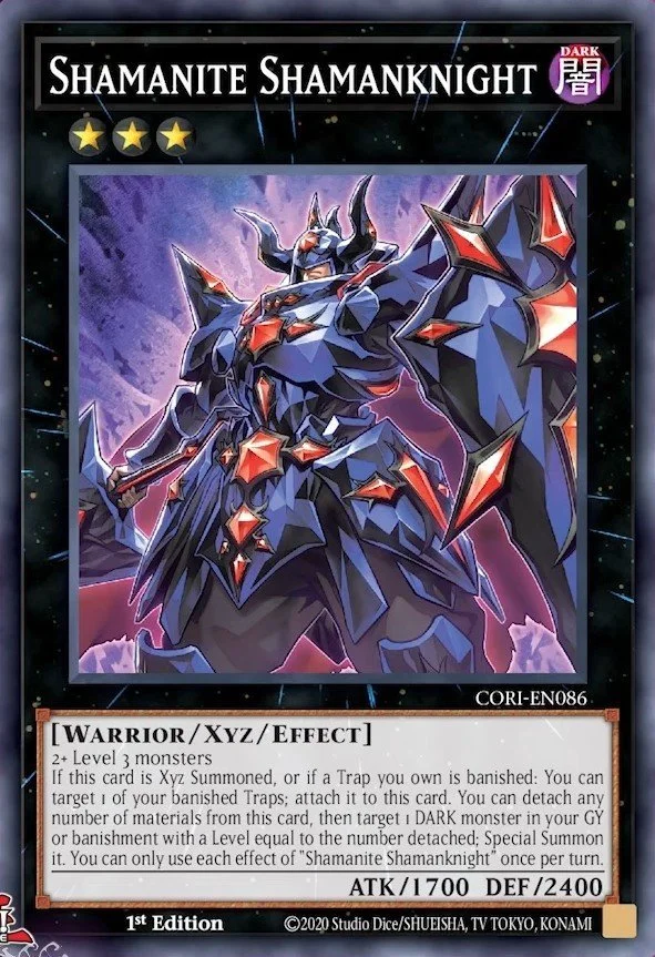 SHAMANITE SHAMANKNIGHT - CORI-EN086 - 1st Edition - COMMON