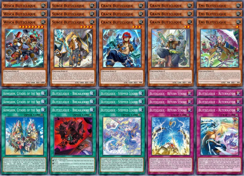 Blitzclique Deck Core - CORI - 30 Cards