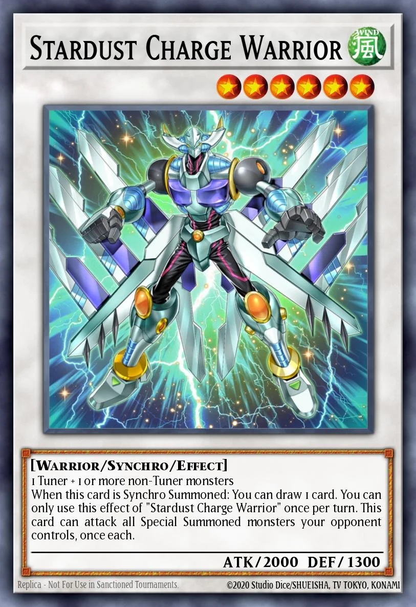 Stardust Charge Warrior - LAVD-ENS27 - 1st Edition - COMMON