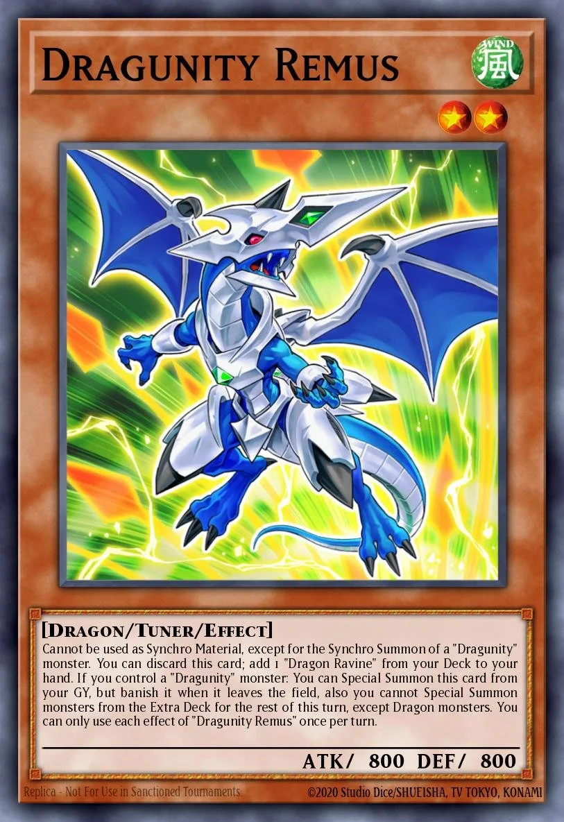 DRAGUNITY REMUS - BLGG-EN076 - 1st Edition - SECRET RARE