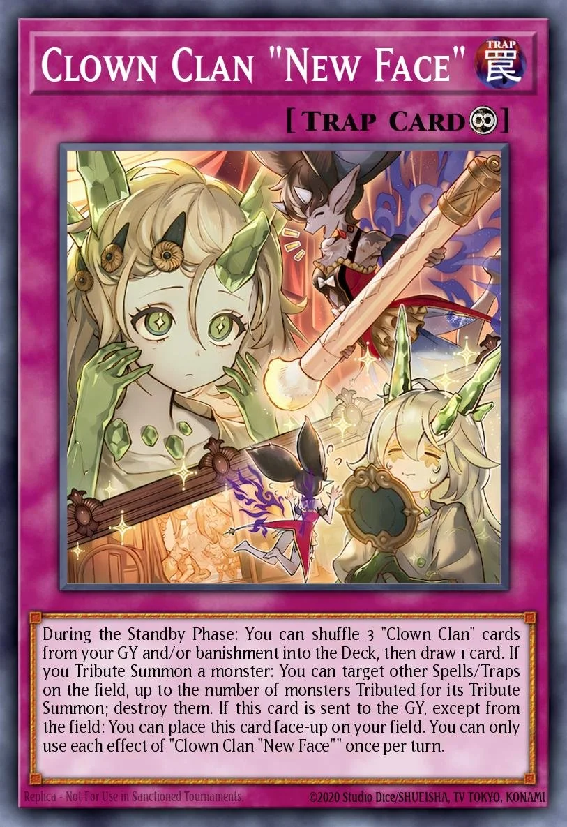 CLOWN CLAN "NEW FACE" - BLZD-EN074 - 1st Edition - COMMON