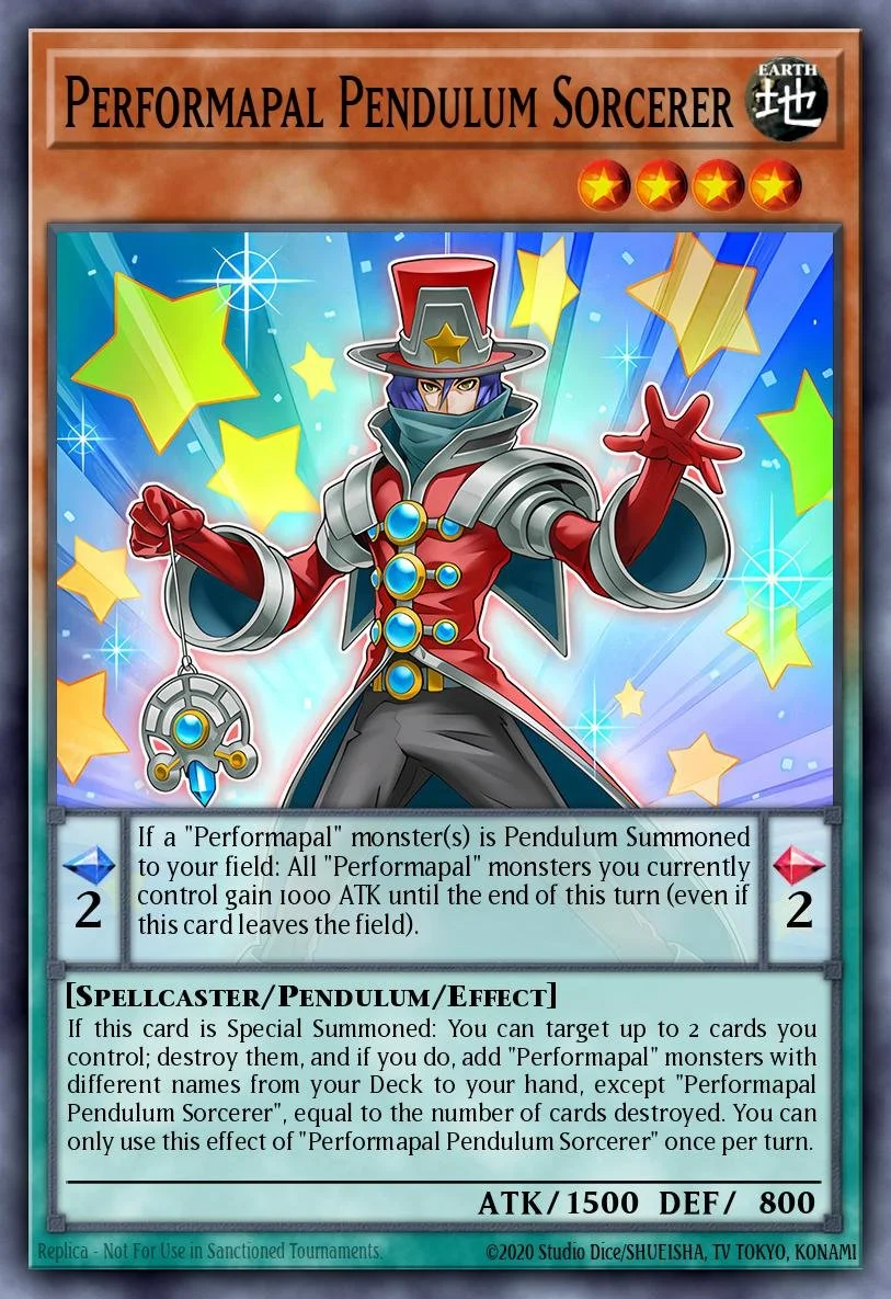 Performapal Pendulum Sorcerer - LAVD-ENO02 - 1st Edition - COMMON