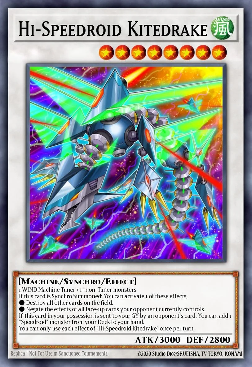 Hi-Speedroid Kitedrake - LAVD-ENS30 - 1st Edition - ULTRA RARE