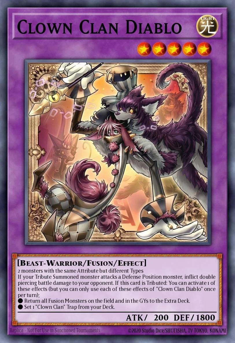 CLOWN CLAN DIABLO - BLZD-EN032 - 1st Edition - COMMON