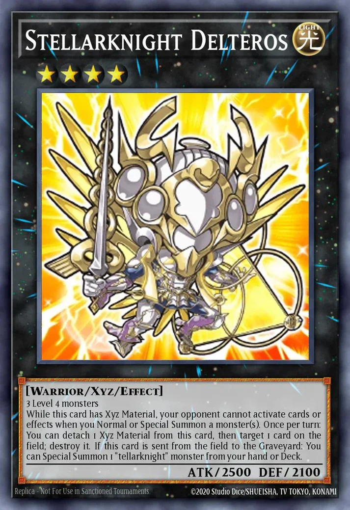 STELLARKNIGHT DELTEROS (CHIBI) - BLGG-EN010 - 1st Edition - SECRET RARE