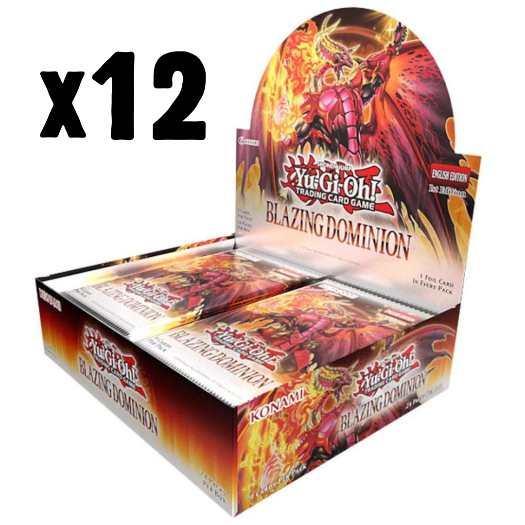 Sealed Blazing Dominion Booster Box Case Release Date 07/05/2026