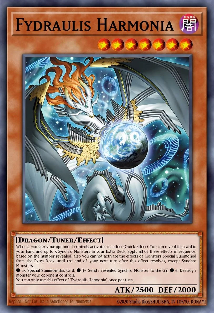 FYDRAULIS HARMONIA - BLZD-EN024 - 1st Edition - SECRET RARE