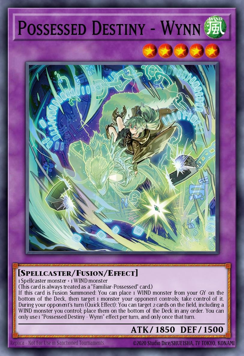 POSSESSED DESTINY - WYNN - CORI-EN099 - 1st Edition - SUPER RARE