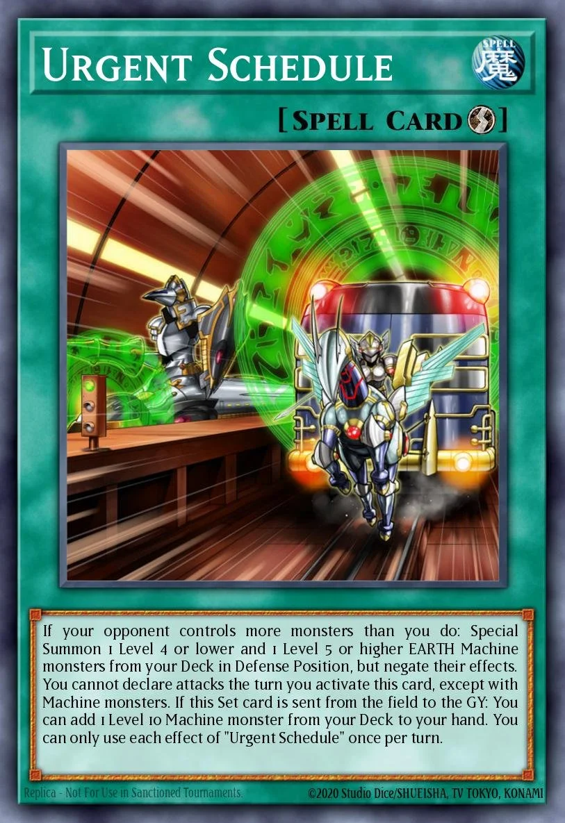 Urgent Schedule - RA05-EN064 - 1st Edition - Secret Rare