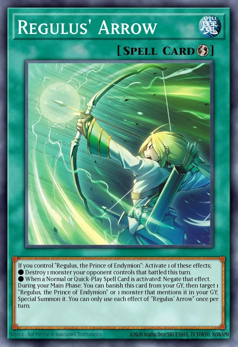 REGULUS' ARROW - BLGG-EN044 - 1st Edition - ULTRA RARE