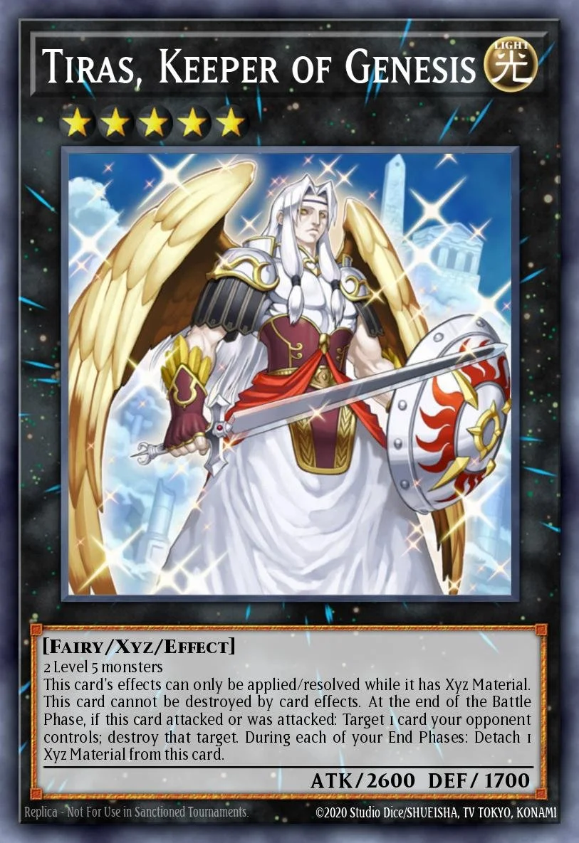 TIRAS, KEEPER OG GENESIS - BLGG-EN094 - 1st Edition - SECRET RARE